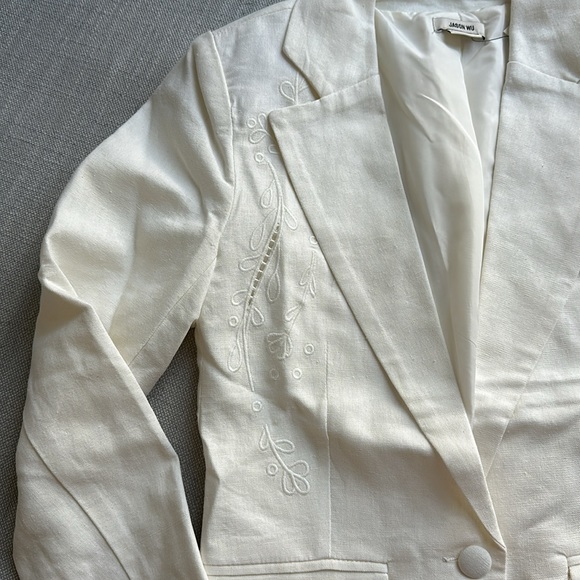 Jason Wu NWT cream blazer - Picture 4 of 6